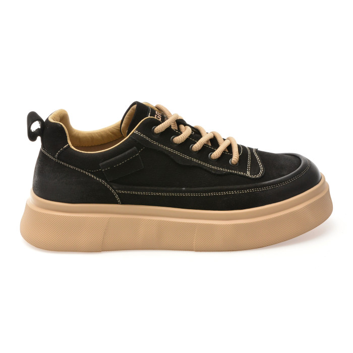 Pantofi sport GRYXX negri, 2090, din nabuc