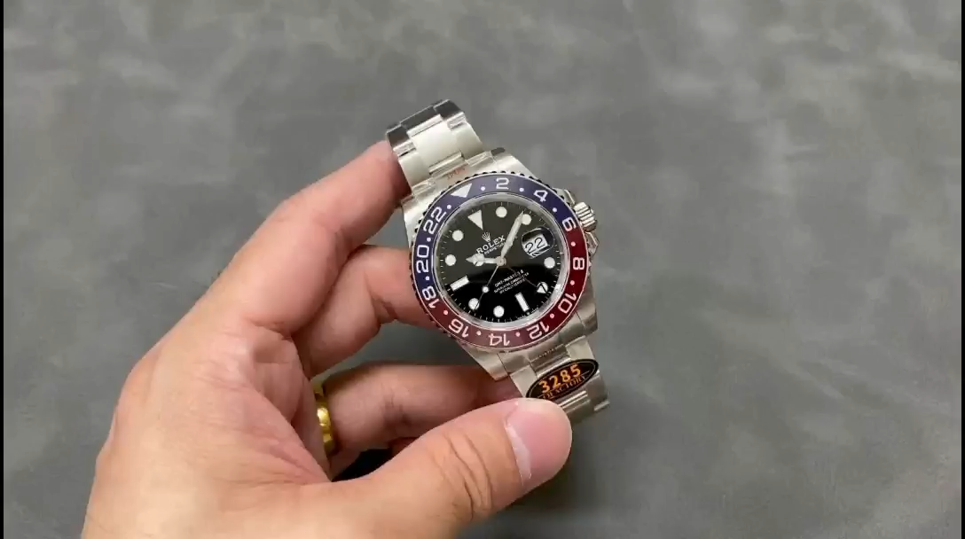 Rolex GMT-Master II 126719BLRO White Gold Blue Dial 40mm Mens Replica Watch