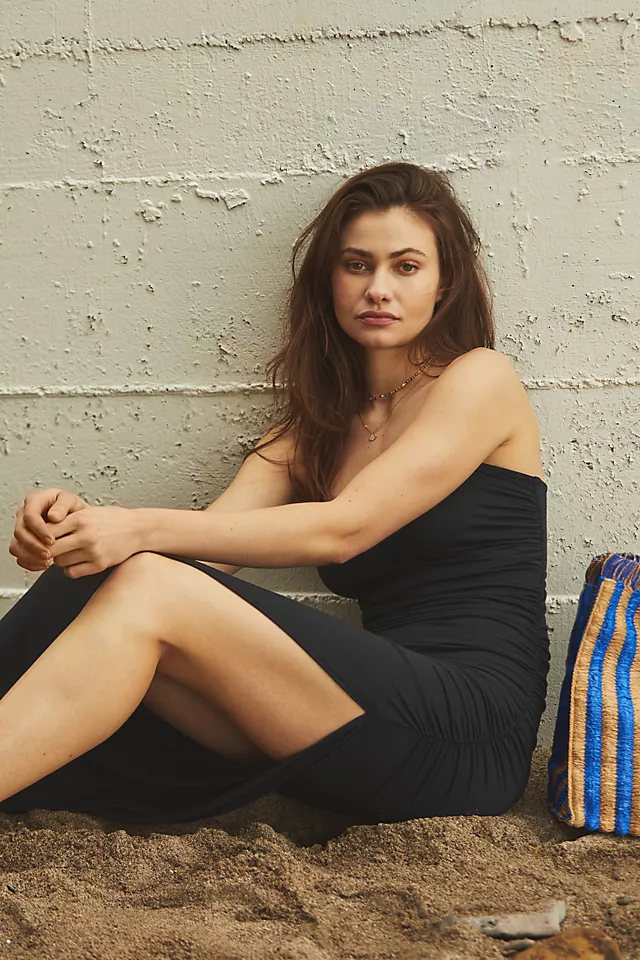 Strappy Back Dress BLACK