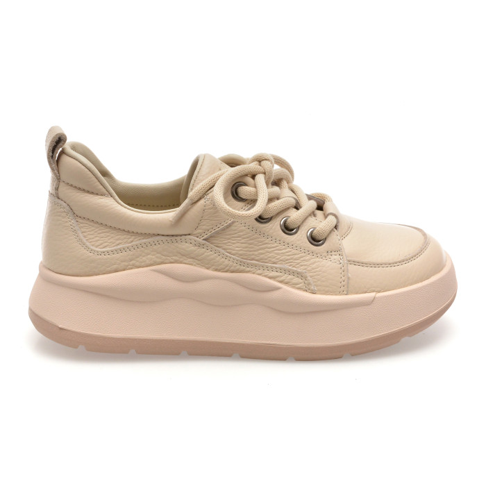 Pantofi sport EPICA bej, 68628, din piele naturala