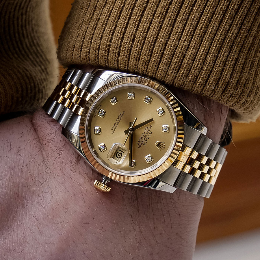 Datejust 36 Champagne 116233-0150