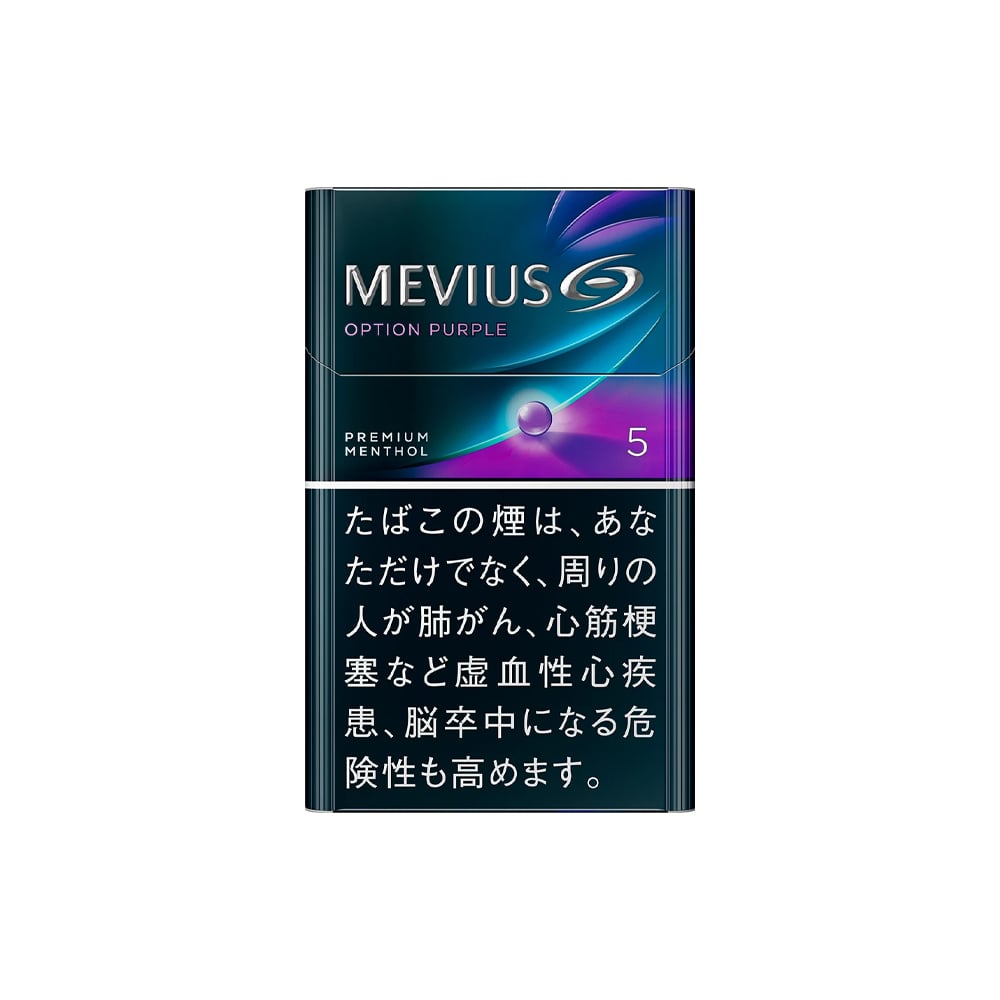 Mevius Premium Menthol Option Purple 5mg Carton