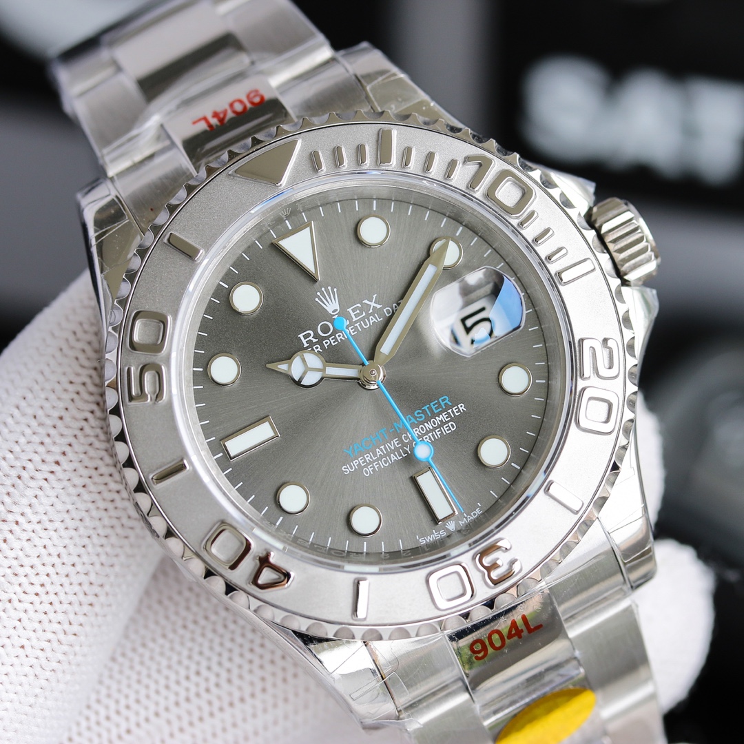 Rolex Yacht-Master 116622 Stainless Steel Grey Dial 40mm Mens Replica Watch