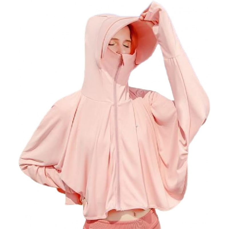 AURETOP Women's Sun Protective Jacket Full Zip UPF 50+ UV