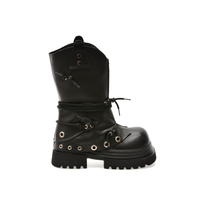 Cizme GRYXX negre, 5020, din piele naturala