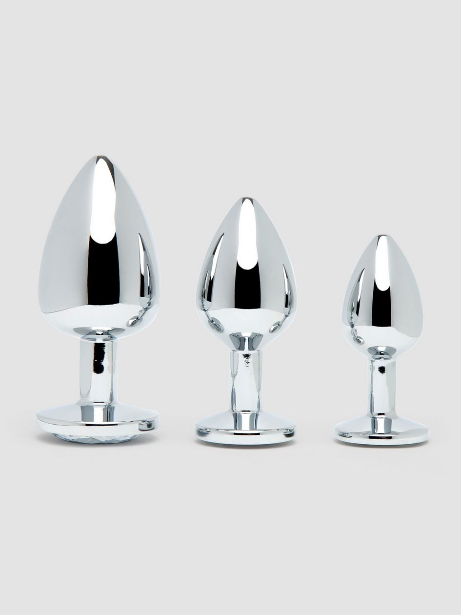 Lovehoney Jewelled Metal Butt Plug Set (3 Piece)