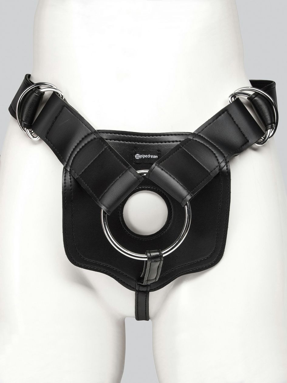 Fetish Fantasy Unisex Extreme Hollow Strap-On Dildo 8 Inch