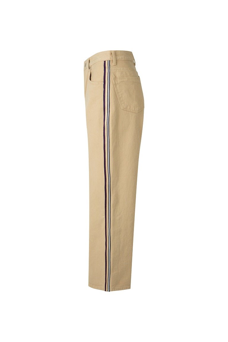 ‌Classic Camel Twill Pants