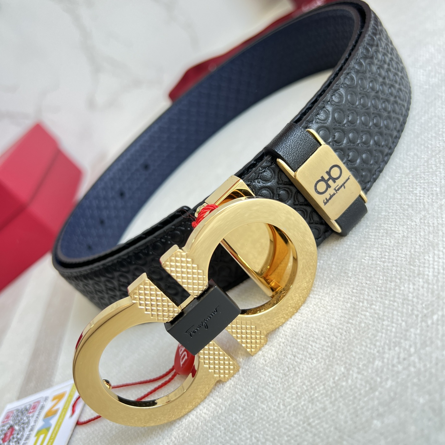 Ferragamo Men Belt Width 3.5cm