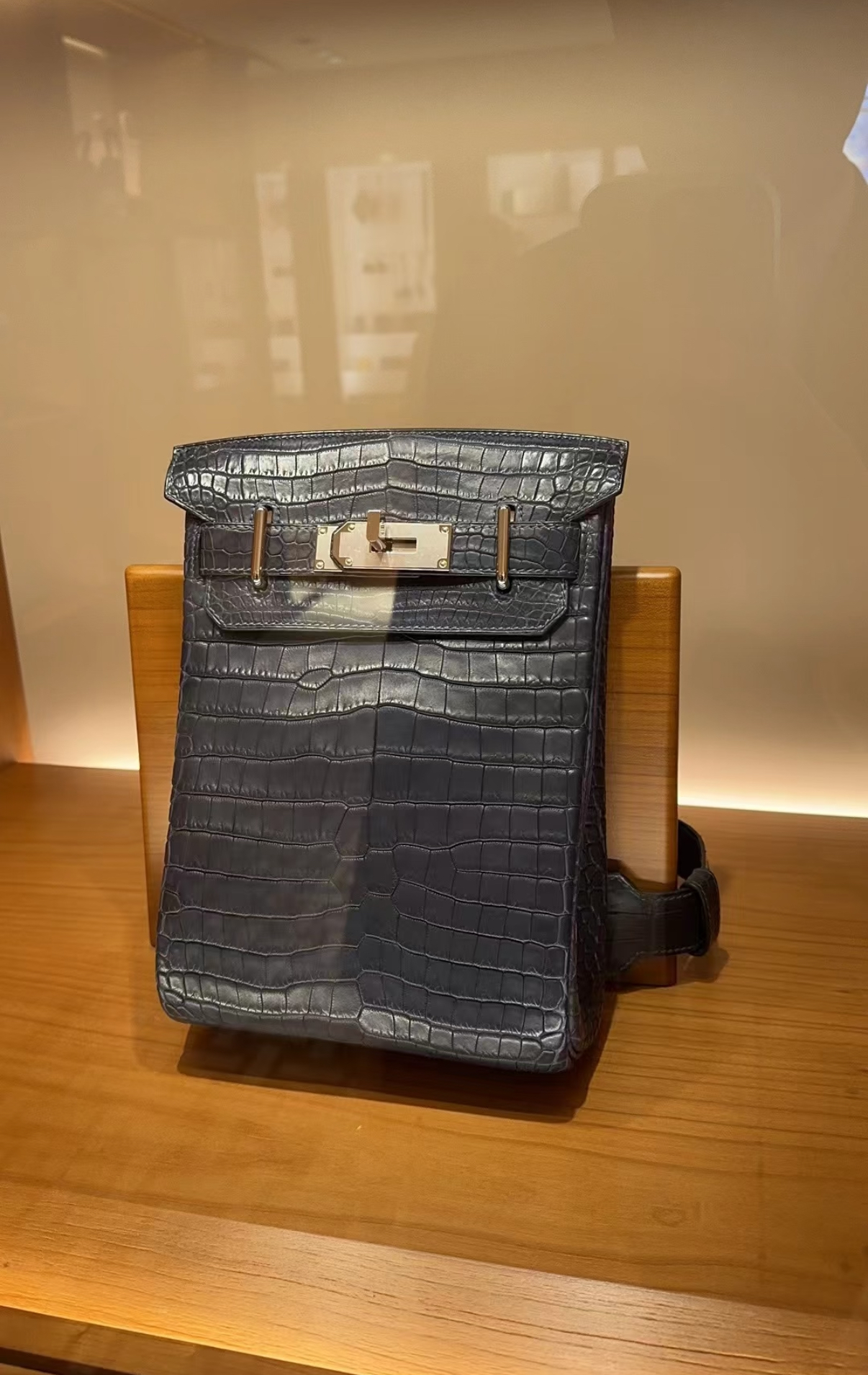 Hermès Hac a doc crocodile leather custom