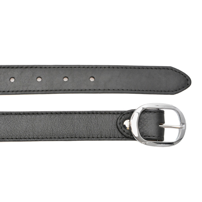 Curea EPICA neagra, F30, din piele naturala