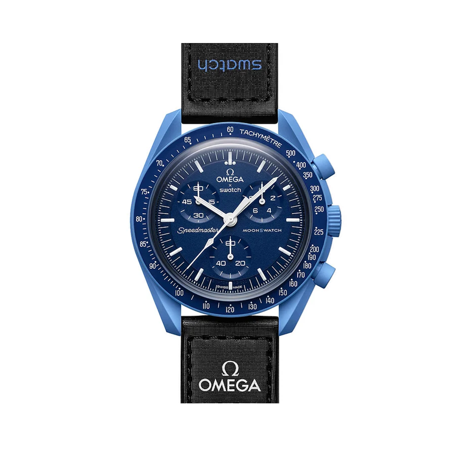 【Super Clone】Swatch x Omega SO33N100 Bioceramic Moonswatch Mission to Neptune