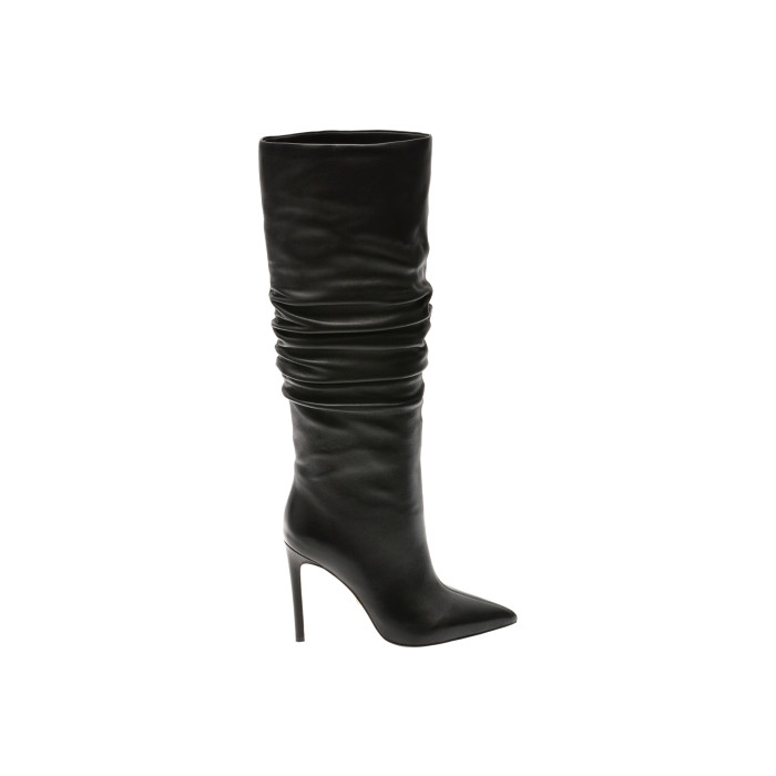 Cizme elegante EPICA PREMIUM negre, 109R, din piele naturala