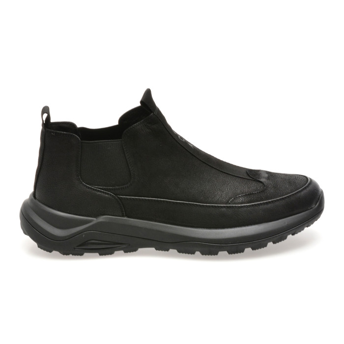 Ghete EPICA negre, 80360, din piele naturala