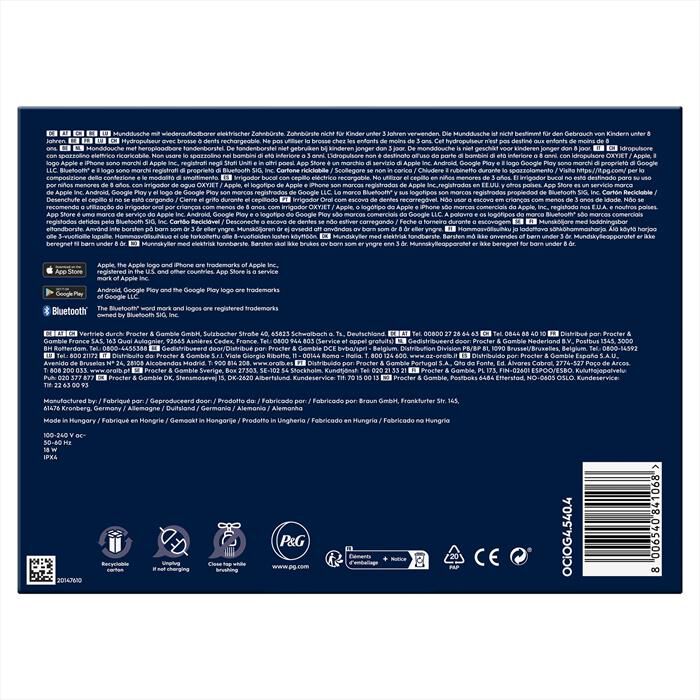 ORAL-B - Spazzolino + idropulsore HEALTH CENTER-Bianco