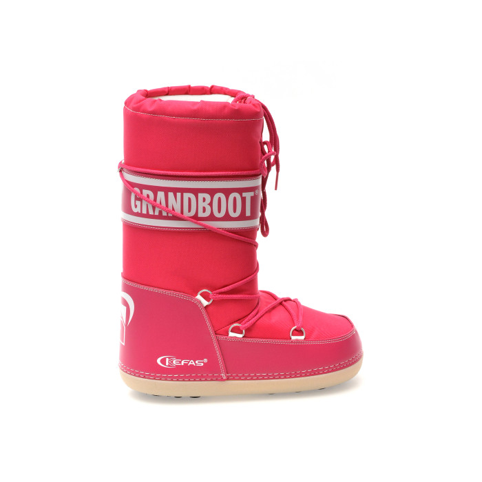 Cizme GRANDBOOT fucsia, 07, din material textil