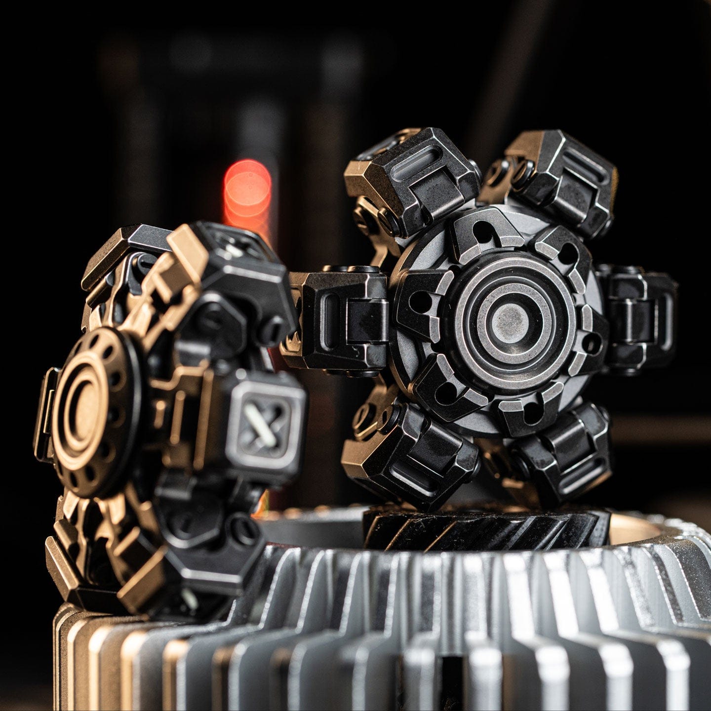 9 hand & FUSHI Machinarium X Linkage Spinner Armor opening Spinner