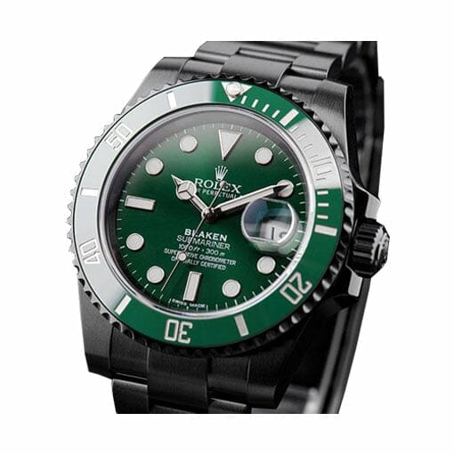Rolex Blaken Green Dial Replica
