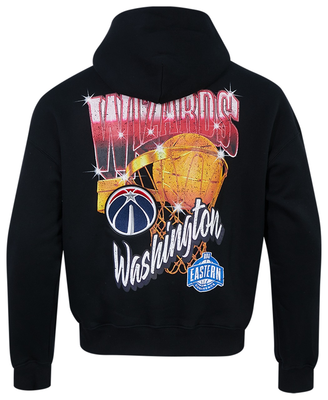 Pro Standard Wizards Gold Hoops Pro Full-Zip Hoodie