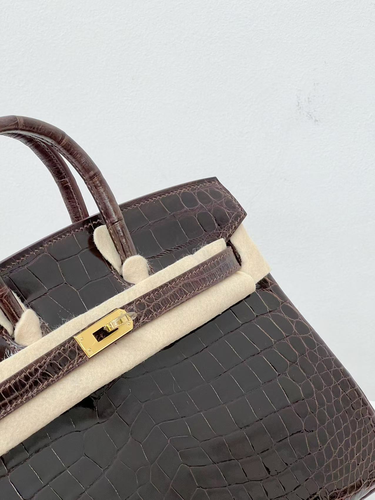 Hermes Advanced customization Birkin 25 crocodile skin