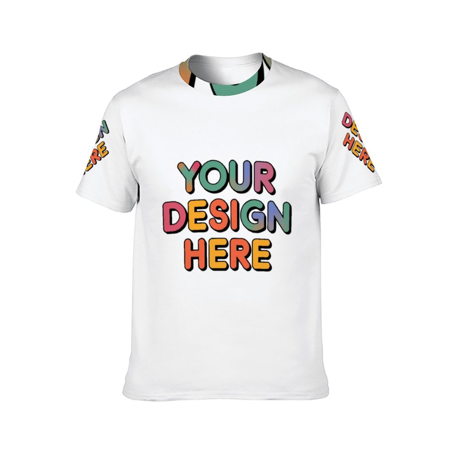 Customized Unisex Exquisite Craftsmanship Full-Print Tee