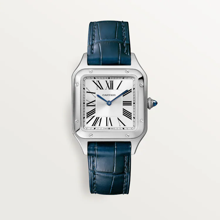 SANTOS-DUMONT Blue Strap 38mm