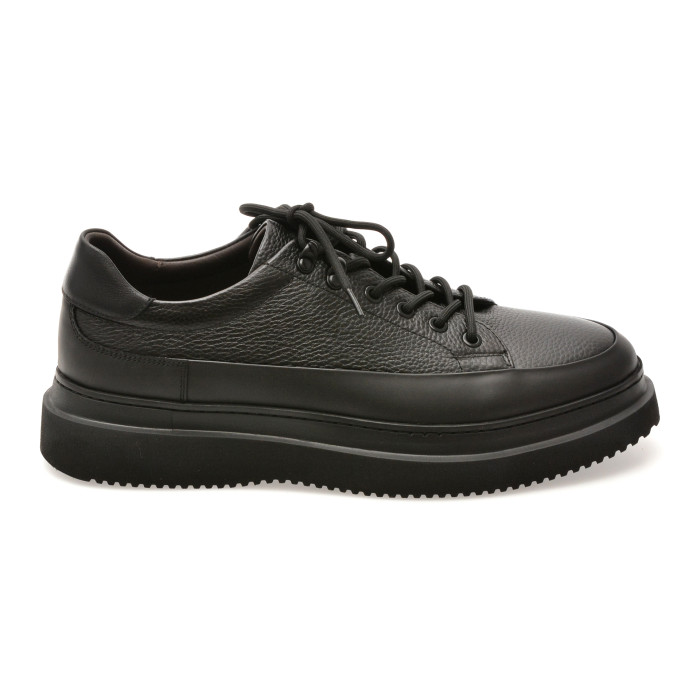 Pantofi sport EPICA negri, MU007A, din piele naturala