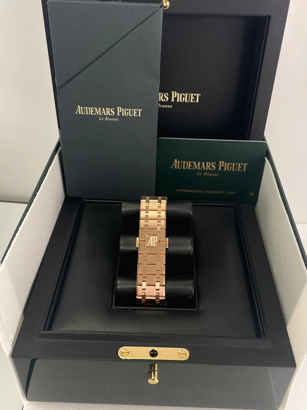 ROYAL OAK Pink Gold Brown Dial CHRONOGRAPH 41mm