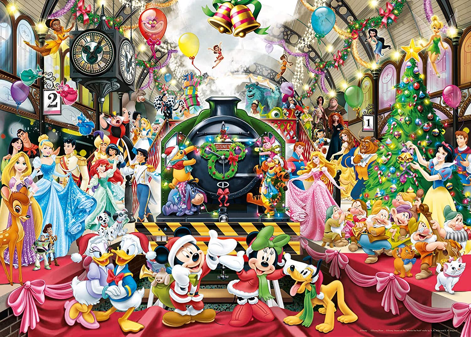 Christmas All Aboard 1000 Piece Puzzle