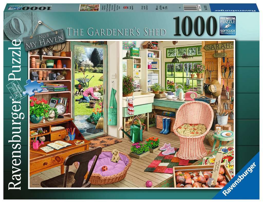 My Haven No. 8 The Gardener’s Shed 1000 Piece Puzzle