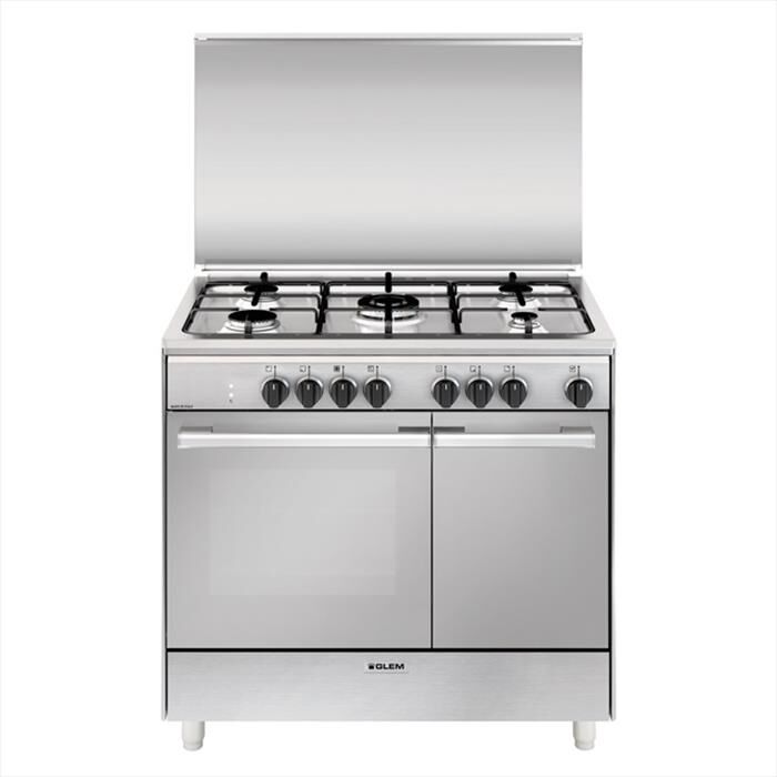GLEM GAS - Cucina a gas UR965MI Classe A-Inox