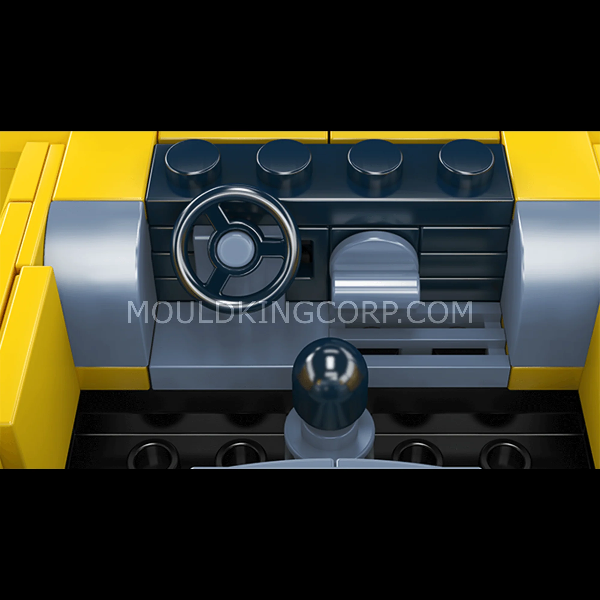 MOULD KING 27039 Italian Bull Miura Car Model Building Set | 321 PCS