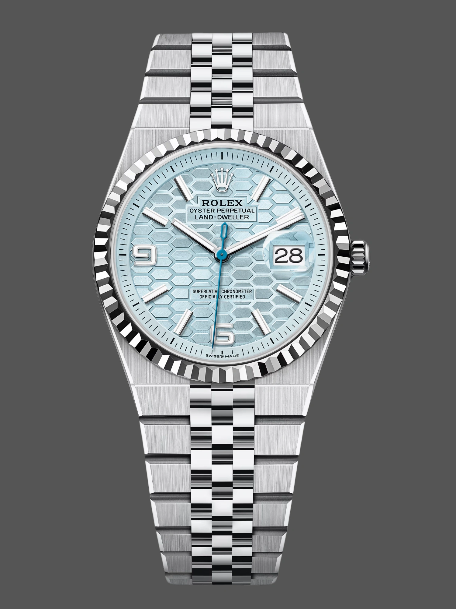 Rolex Land-Dweller 40 Oyster, 40 mm, platinum M127336-0001