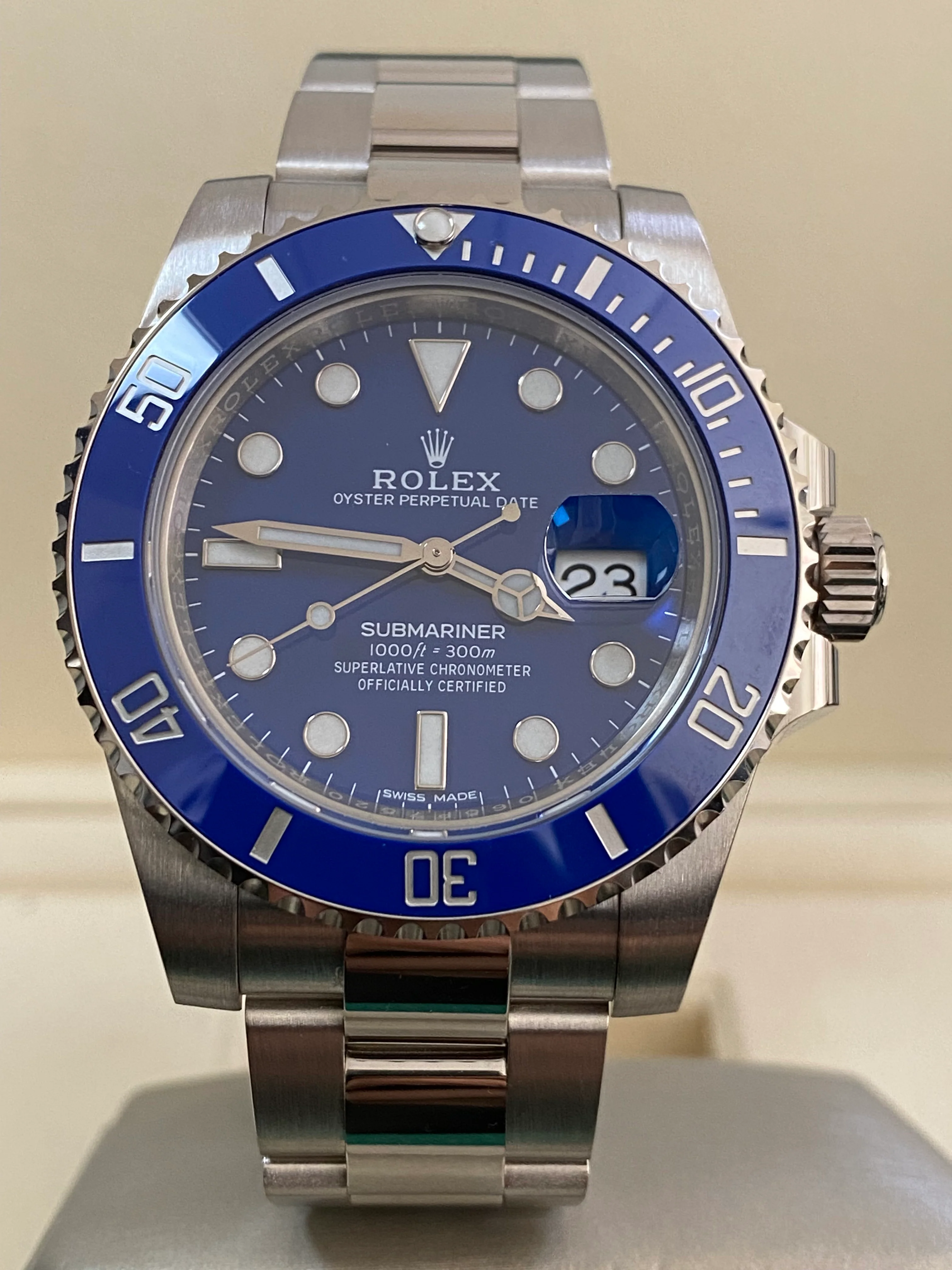 Rolex,Submariner White Gold Submariner Date - 2019 - 