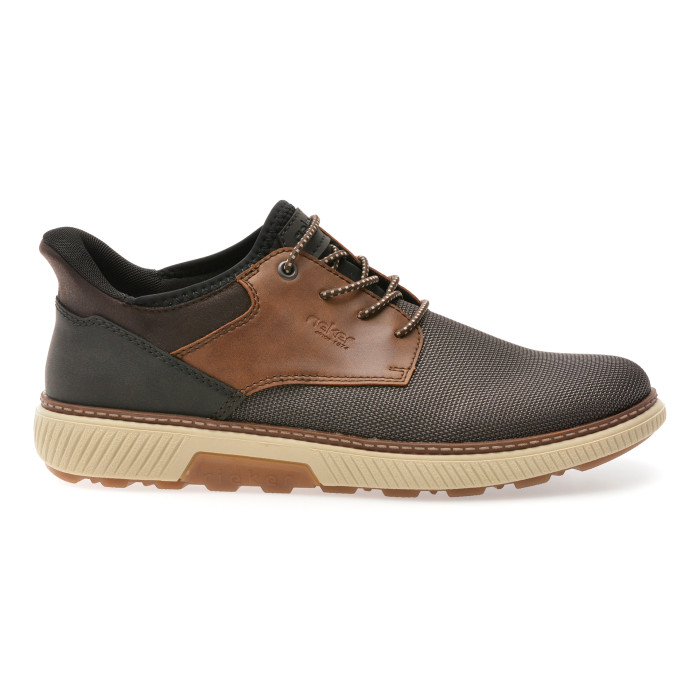 Pantofi sport RIEKER negri, B3357, din material textil
