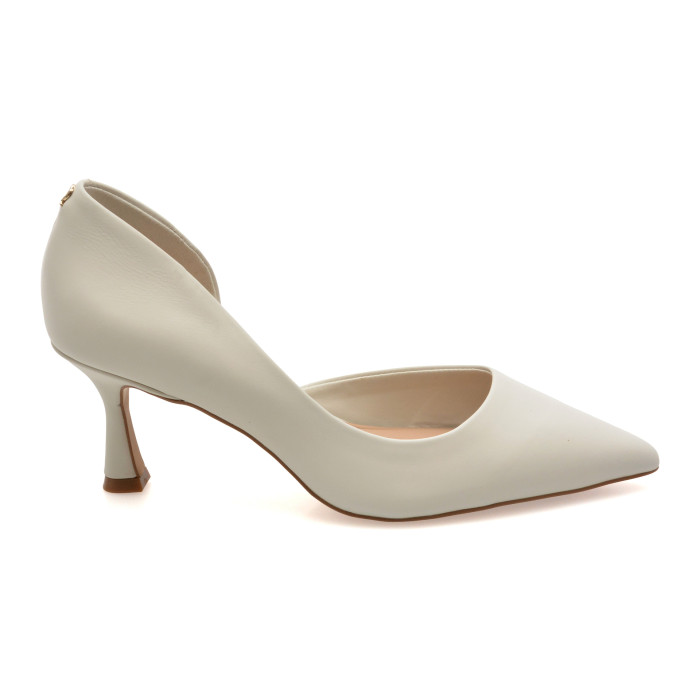 Pantofi eleganti ALDO albi, GRAYWIEN 121, din piele naturala