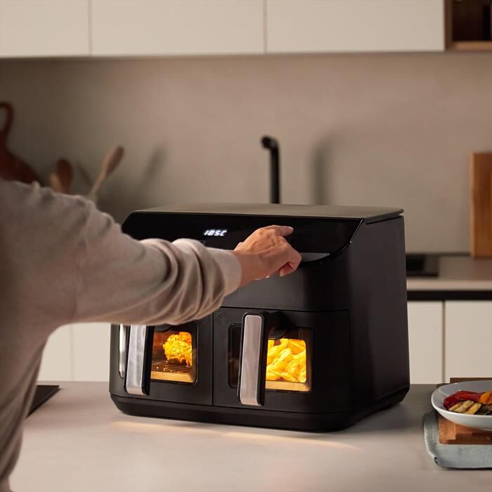 HIGO - Friggitrice ad aria con doppio cestello FA-81