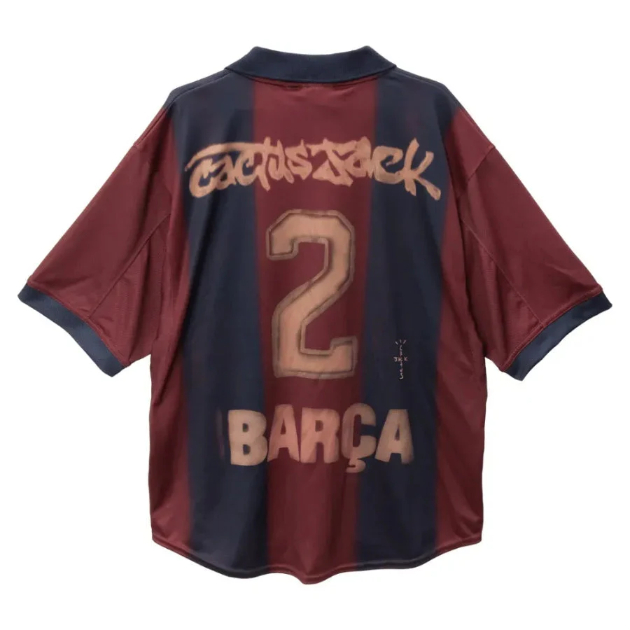Travis Scott x FC Barcelona Retro 2000/01 Home