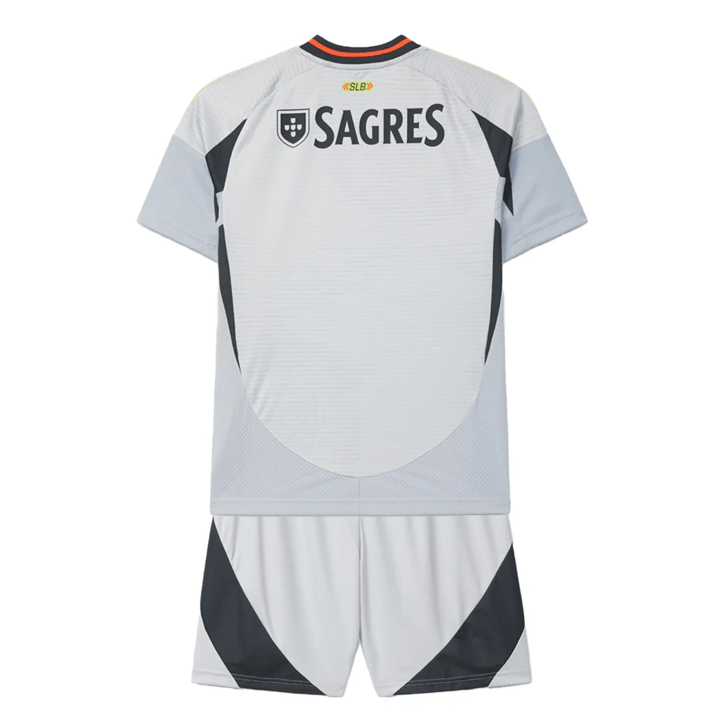 Conjunto Infantil Benfica Terceiro 2024/25 - ÚLTIMAS UNIDADES! 🔥🦅