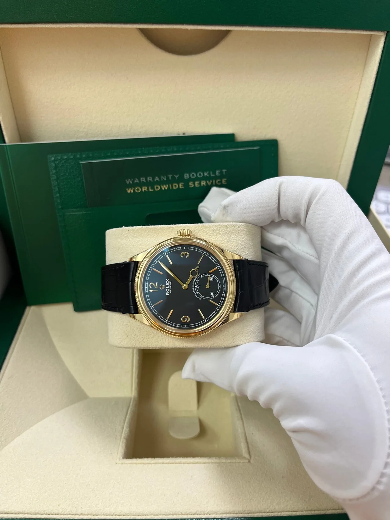 Rolex 1908 Yellow Gold 52508 0002 39 mm Replica Watch
