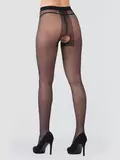 Lovehoney Black Sheer Crotchless Tights