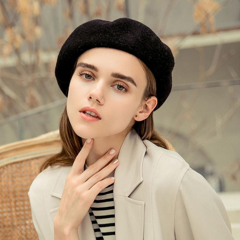 Women's Classic French Beret Hat