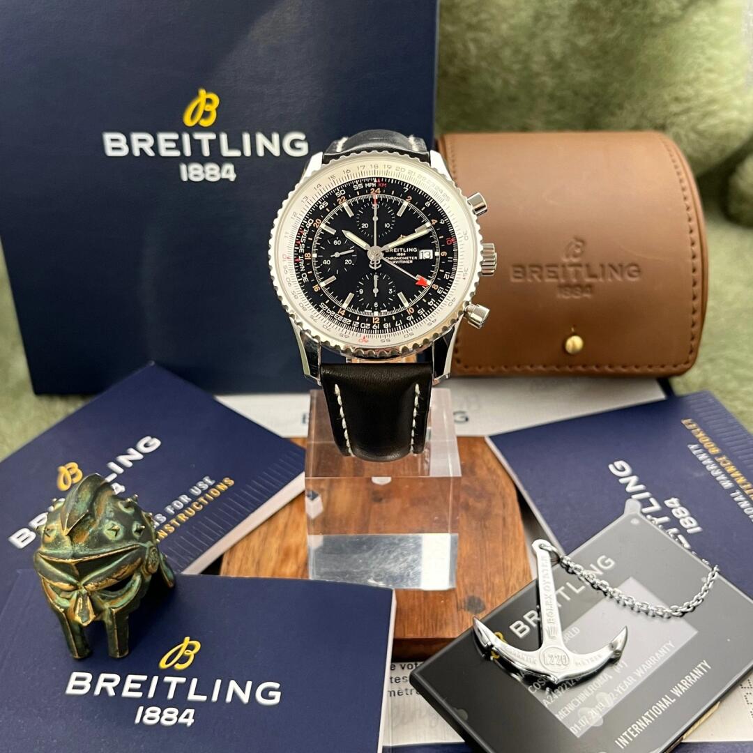 Navitimer GMT Black Dial 46mm