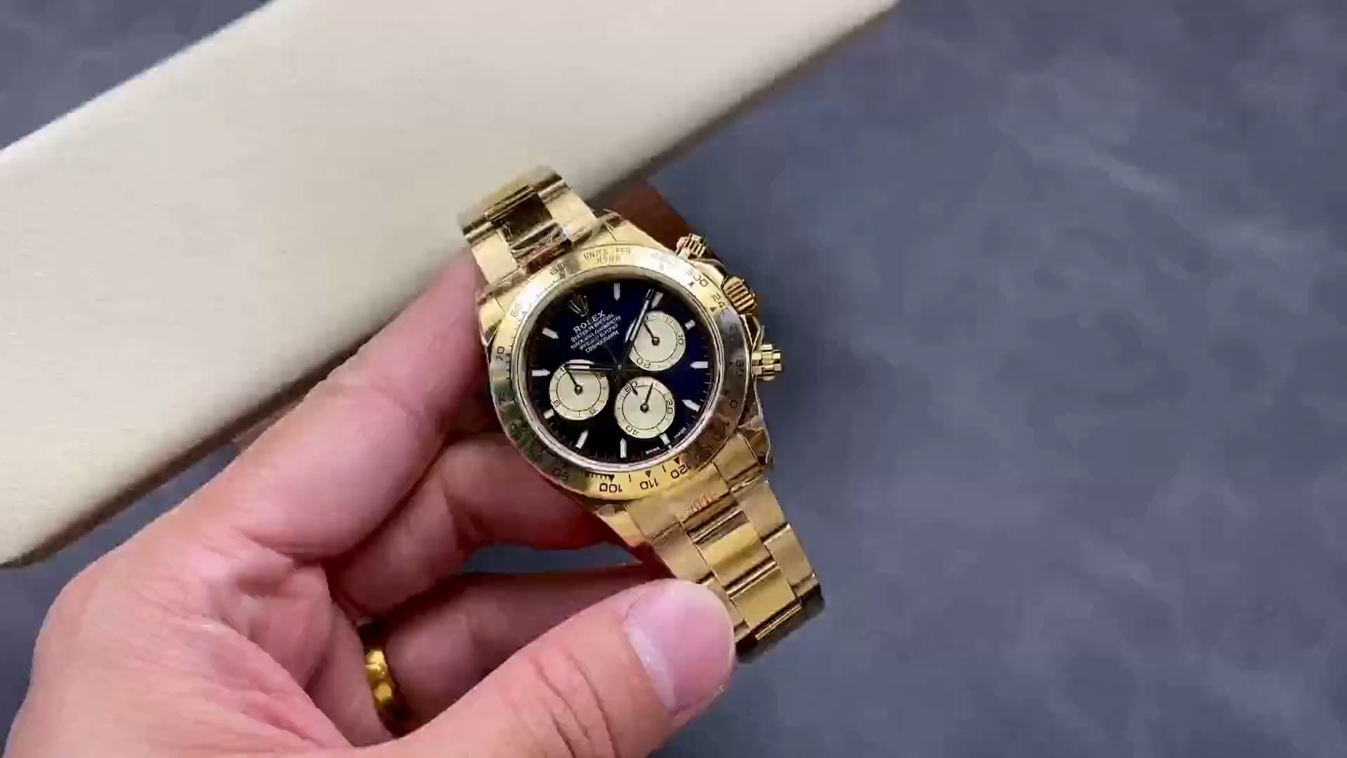 Rolex Daytona 126508 0002 Two Tone Black Dial Replica Watch