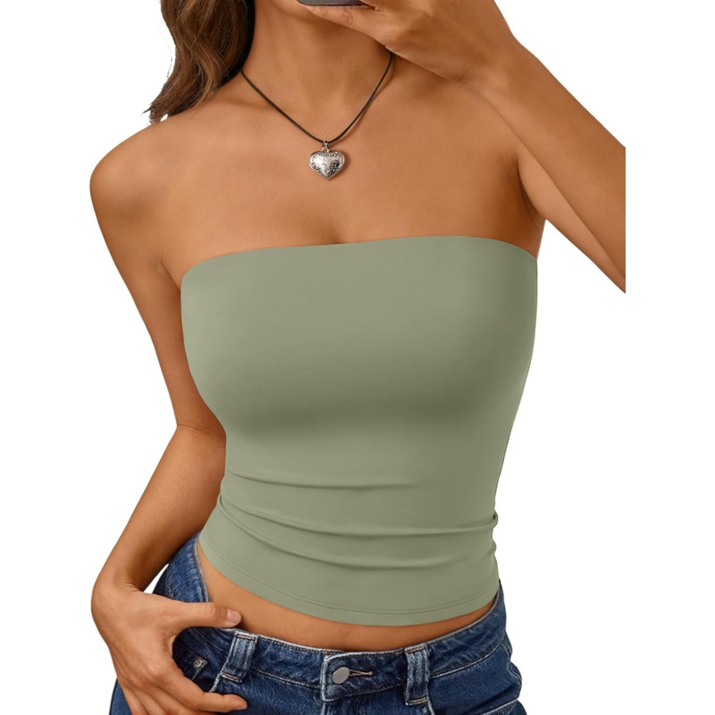 AURETOP Trendy Queen Double Lined Tube Top
