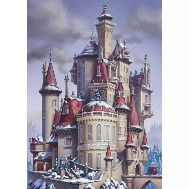 Castle Edition – Beauty and the Beast – Belle Castle – 1000 Piece Puzzle