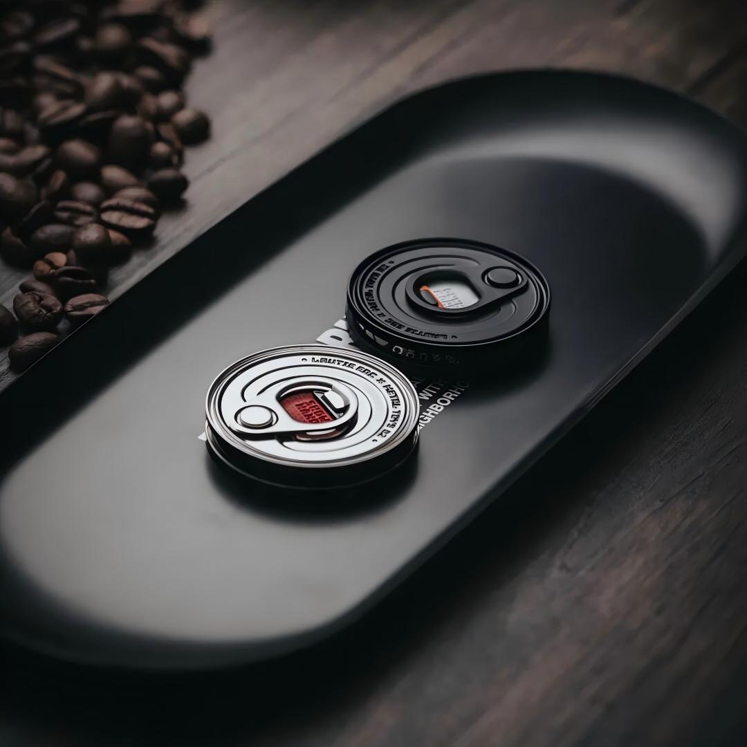 2026 EDCDAY Event-Exclusive LAUTIE x Metal Toys DZ Co-Branded SHOWHAND CAN Pocket Haptic Coin