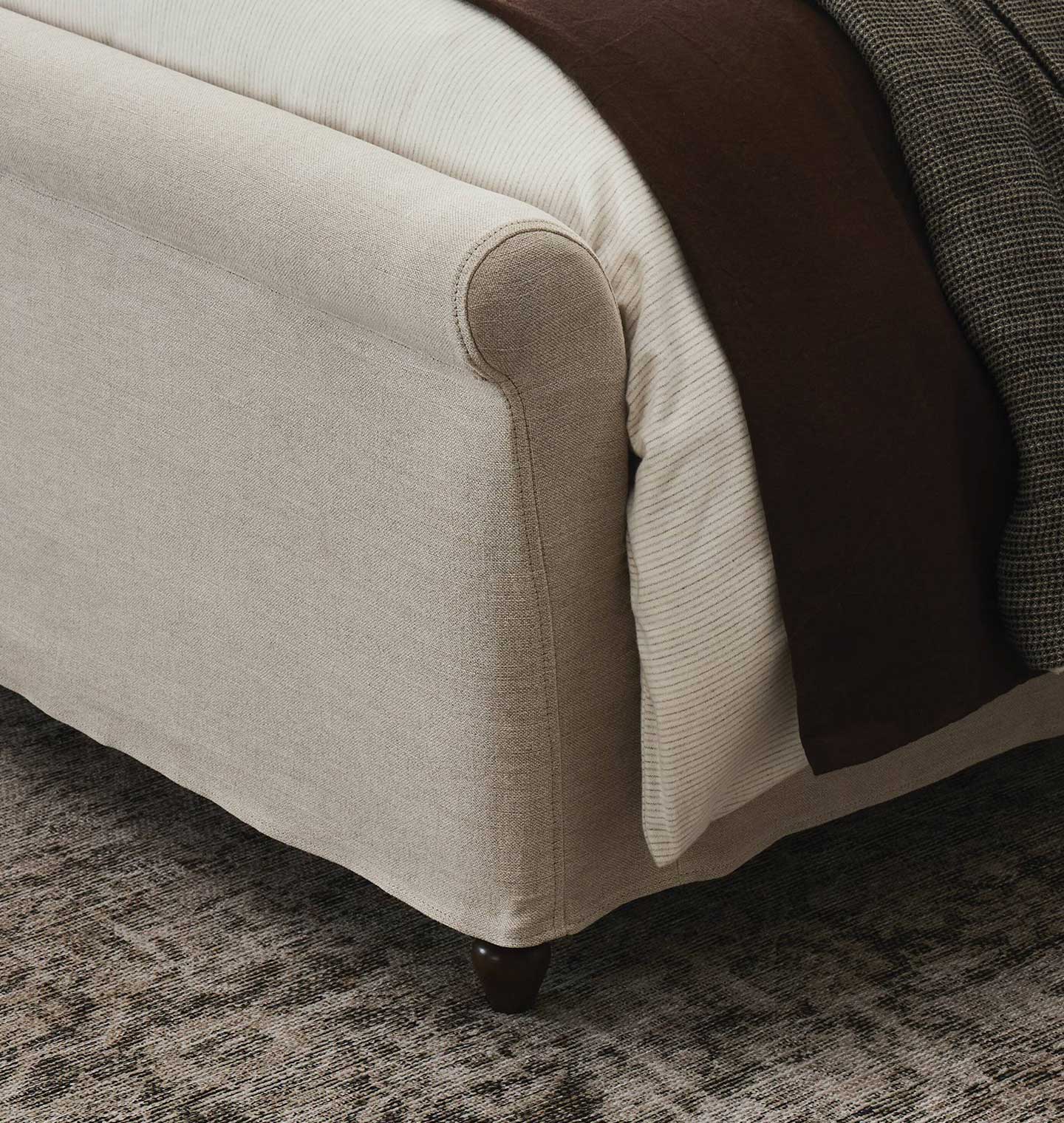 Dalia Slipcovered Bed