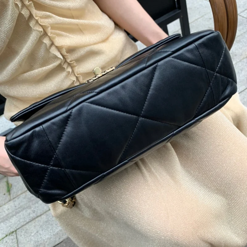 Chanel 19 Large Lambskin Flap Bag As1161