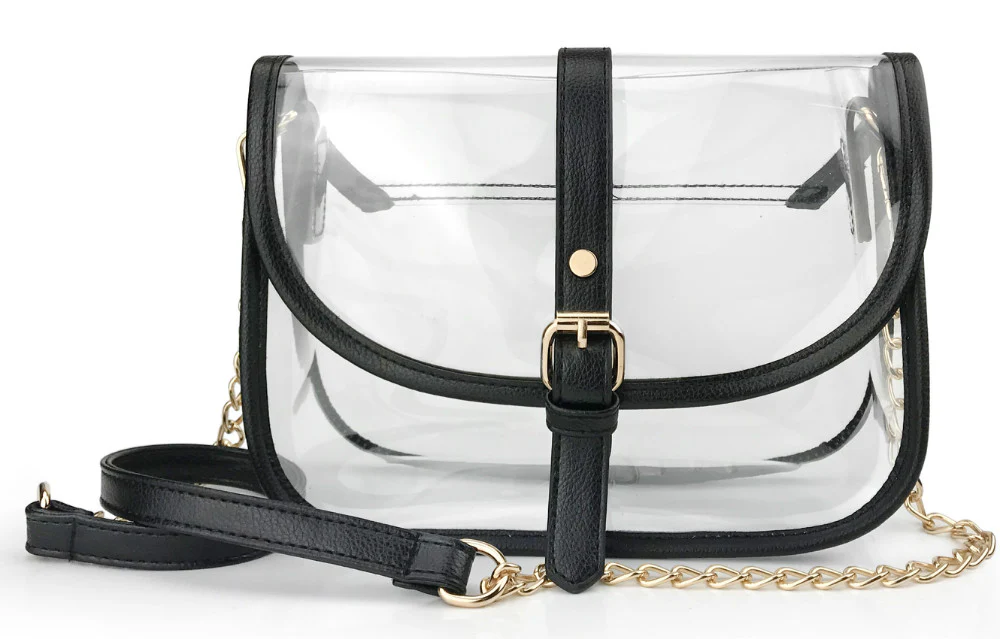 Clear Saddle CrossBody